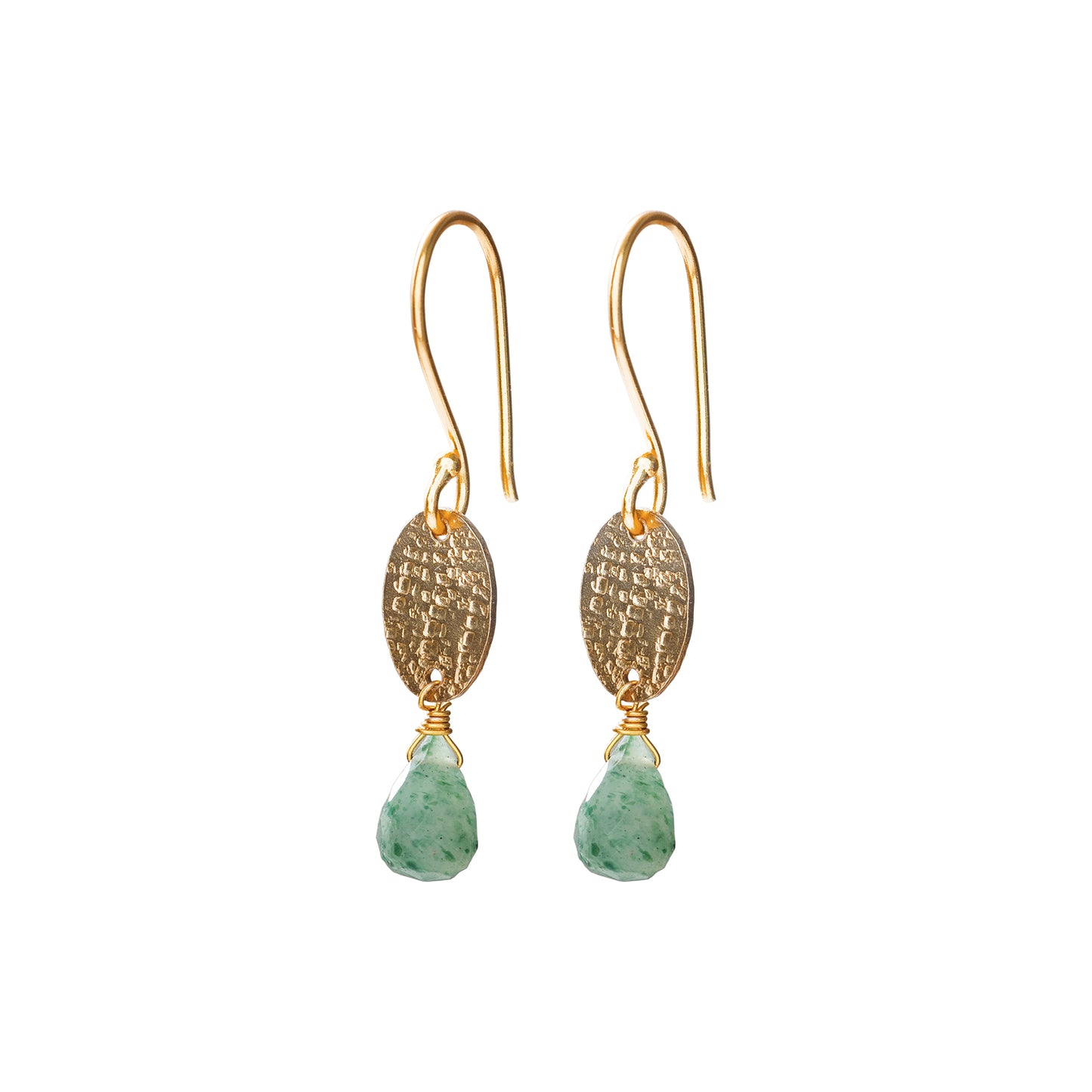 Hopeful Aventurine Oorbellen