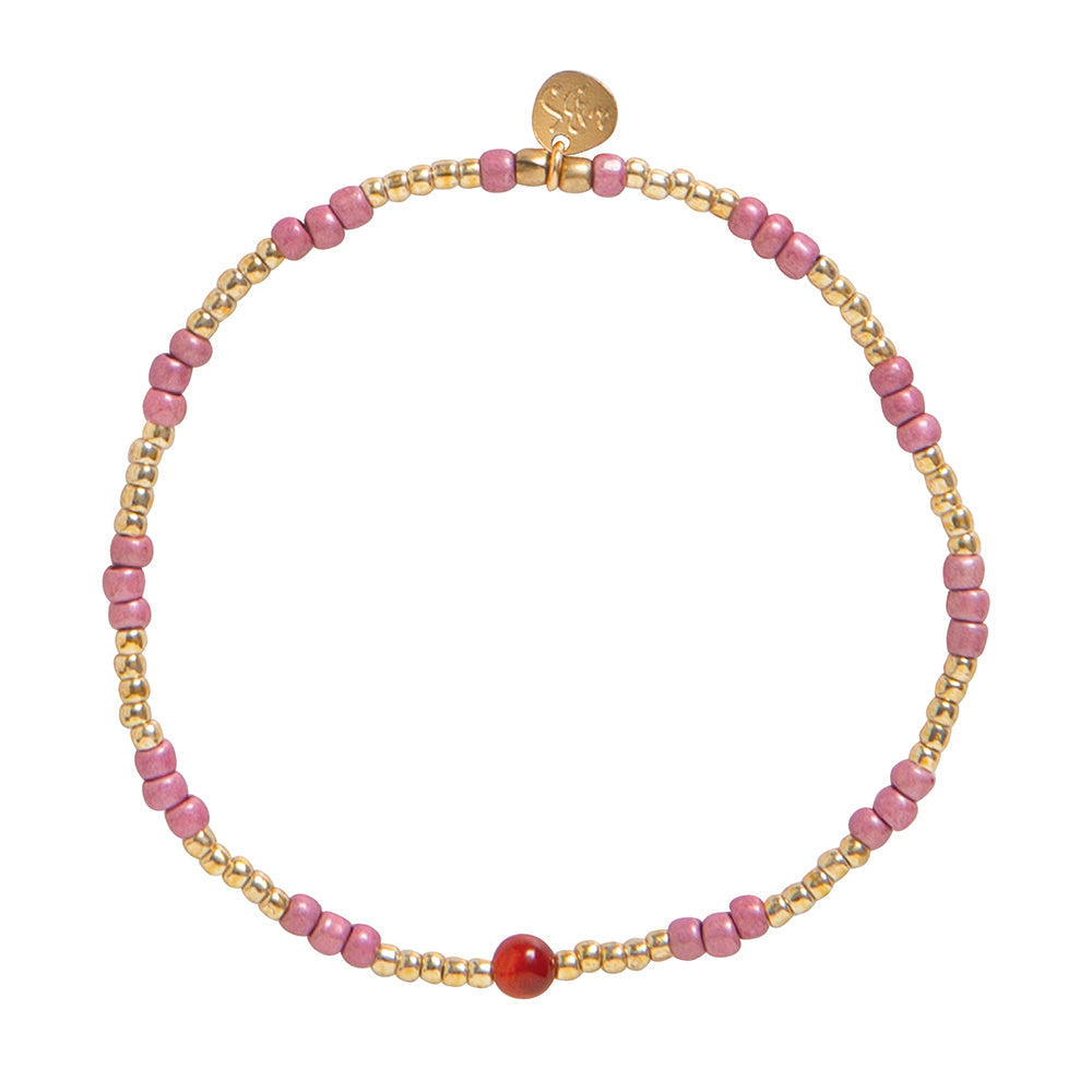 Splash Carnelian Armband