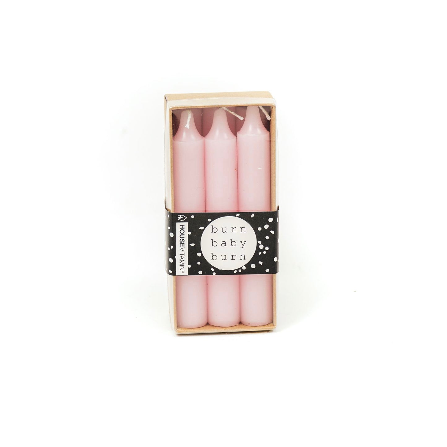 Korte Kaarsjes Roze