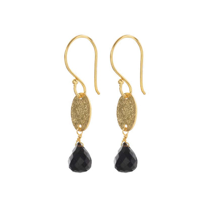 Hopeful Black Onyx Oorbellen