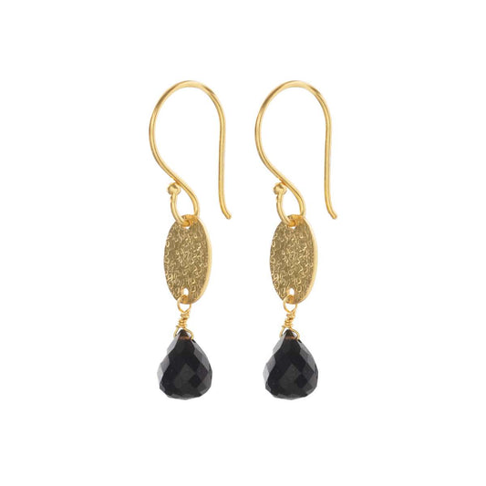 Hopeful Black Onyx Oorbellen