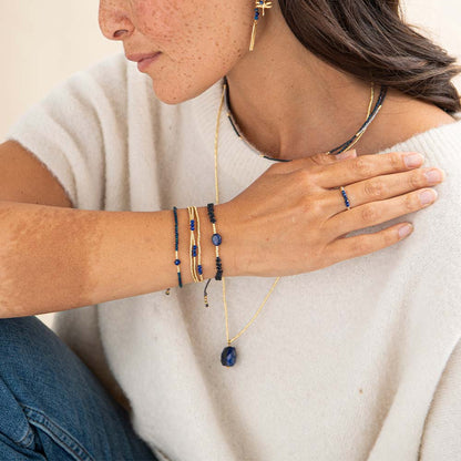 Emotion Lapis Lazuli Dark Armband