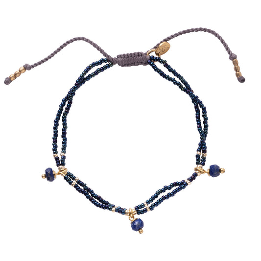 Honor Lapis Lazuli Dark Armband