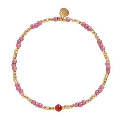 Splash Carnelian Armband