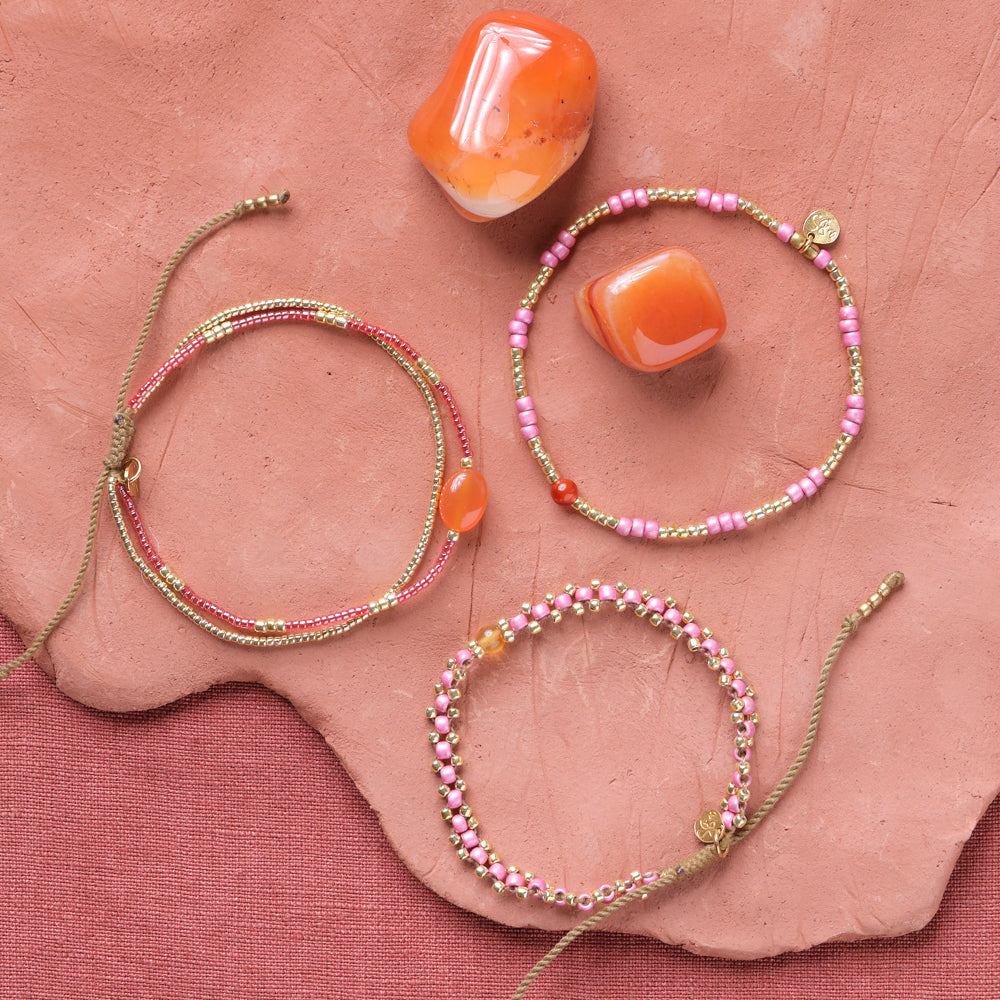 Eternal Carnelian Armband