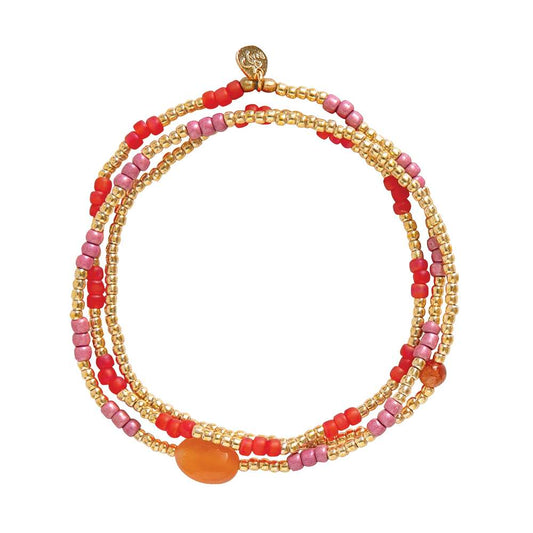 Energetic Carnelian Armband