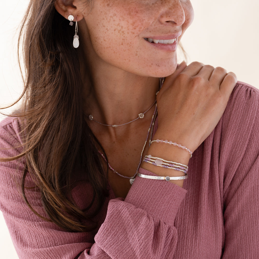 Energetic Rose Quartz Armband