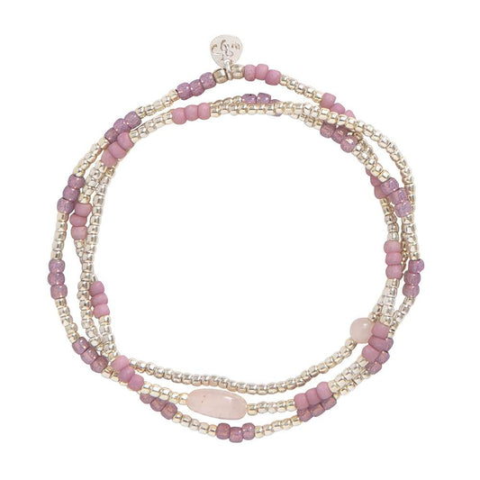 Energetic Rose Quartz Armband