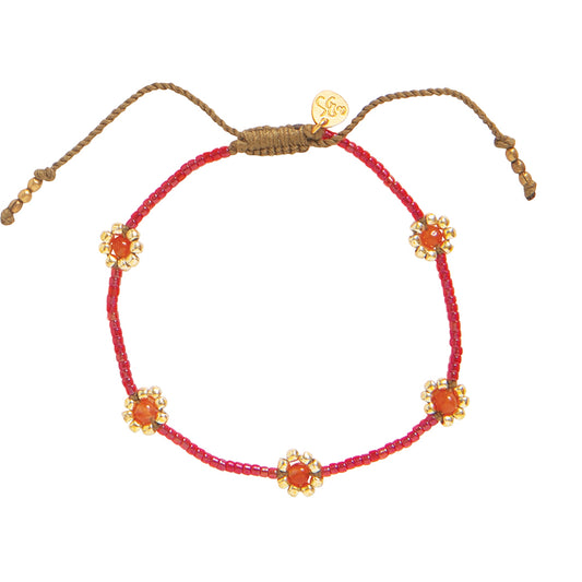 Botanic Carnelian Armband