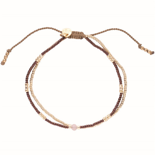 Willing Rose Quartz Armband