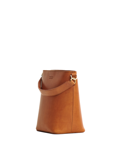 Bobbi Bucket Tas Maxi Cognac