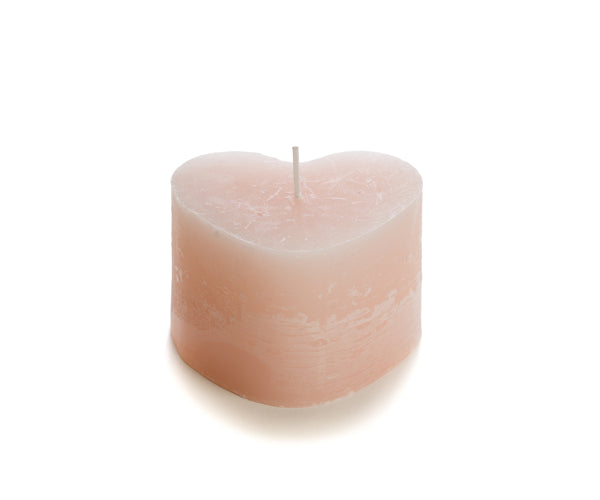 Kaars Hartje Roze