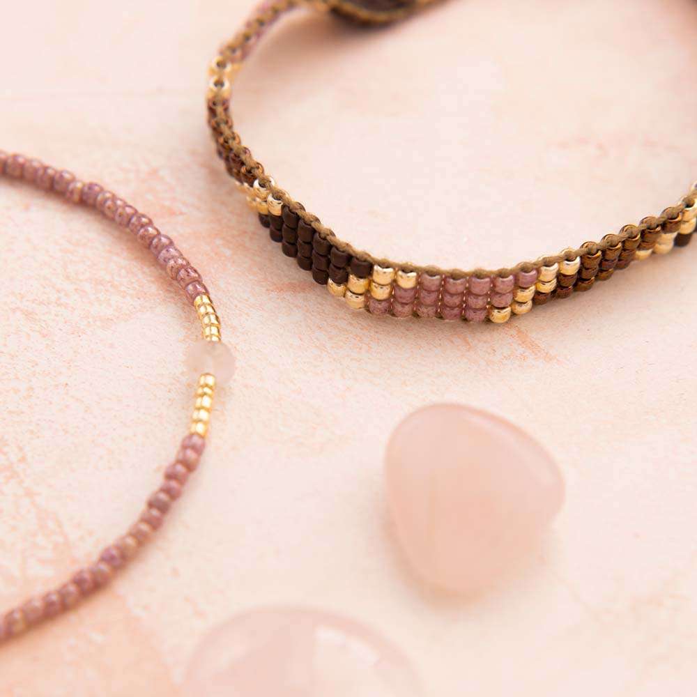 Commitment Rose Quartz Armband