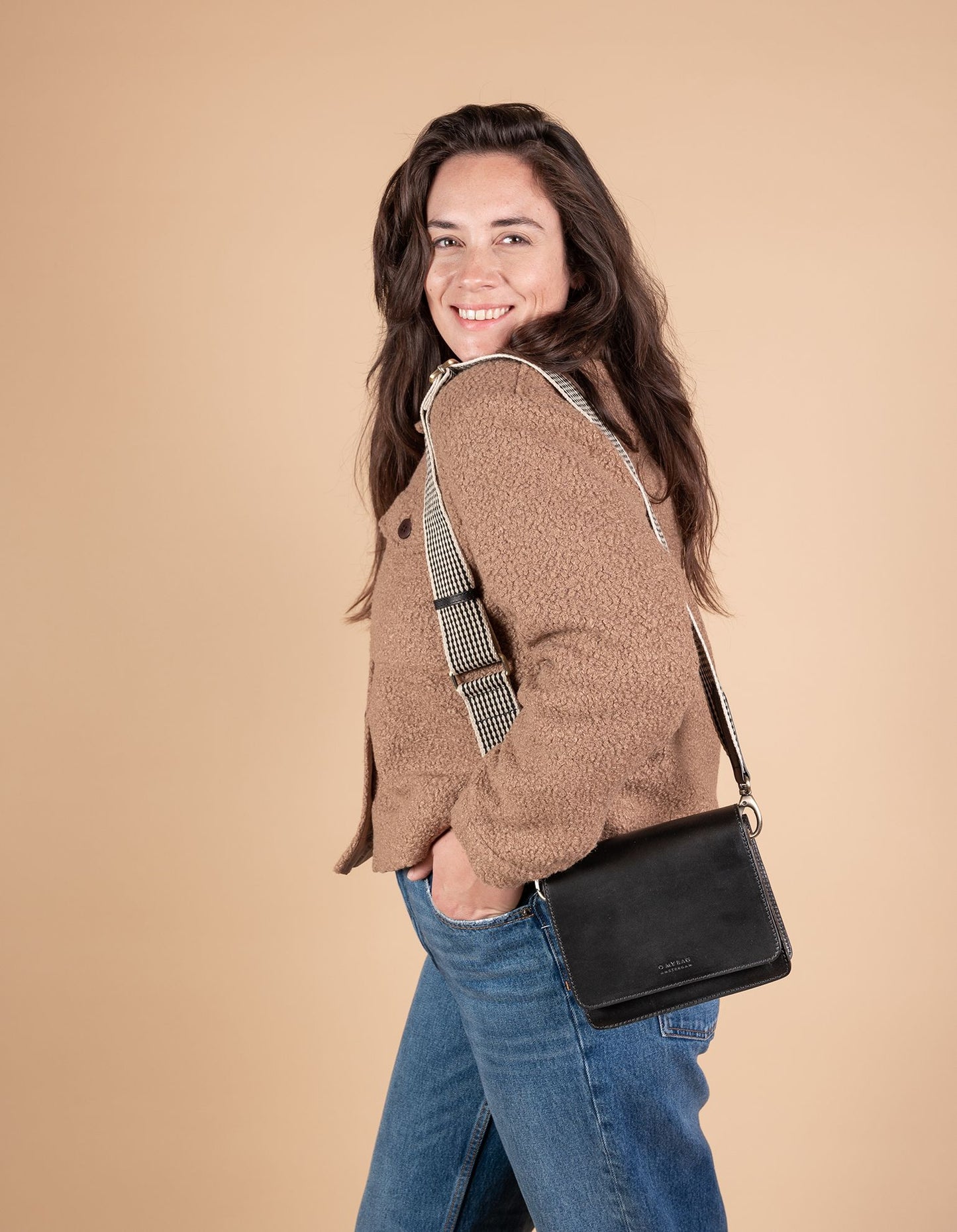 Audrey Mini Black Classic Leather