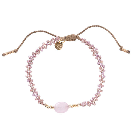 Emotion Rose Quartz Armband