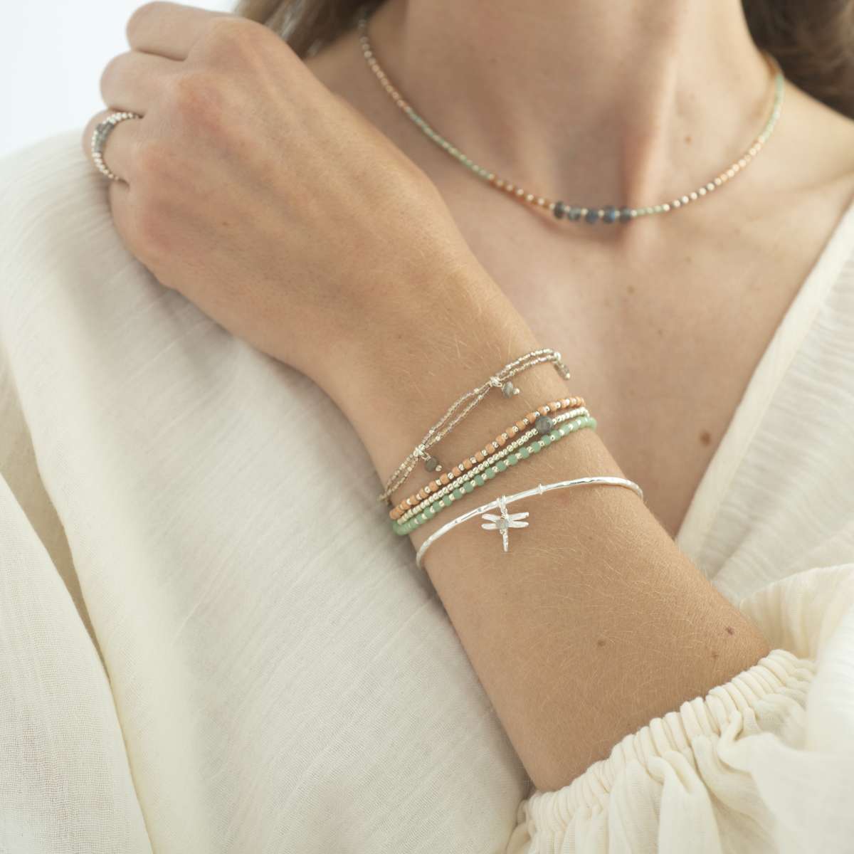 Honor Labradorite Armband