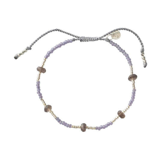 Warrior Smokey Quartz Armband