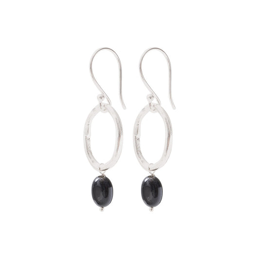 Graceful Black Onyx Oorbellen