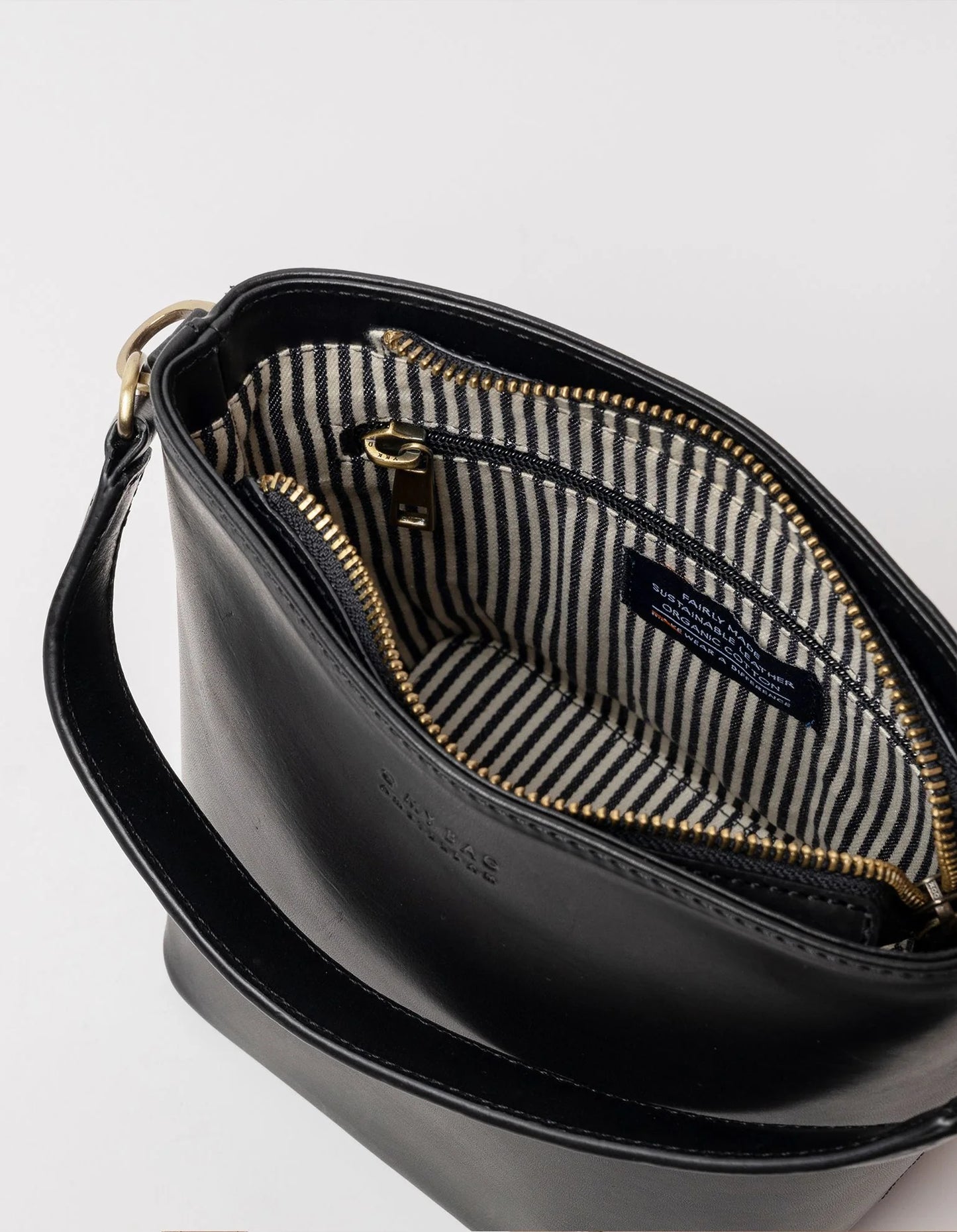 Bobbi Bucket Tas Midi Zwart