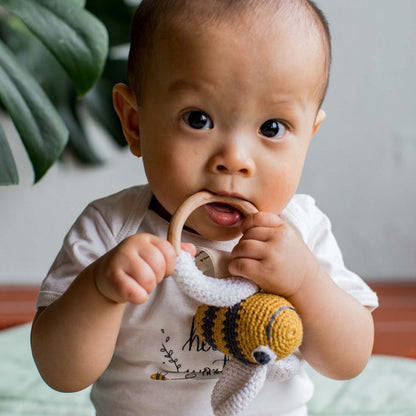 Teething ring Bee