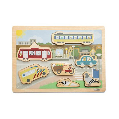 Wooden Puzzle City