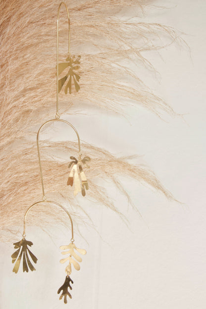 Wanddeco Mobiel Leaves
