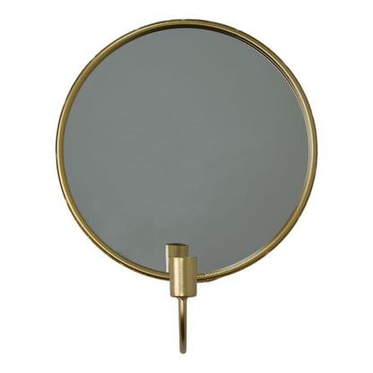 Spiegel Met Kaarsenhouder Goud