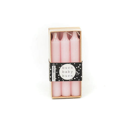 Korte Kaarsjes Roze