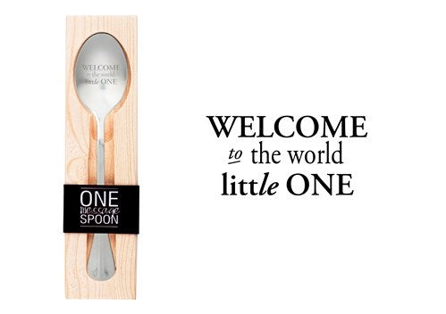 Welcome Baby Spoon
