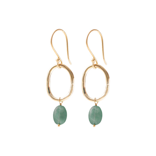 Graceful Aventurine Oorbellen