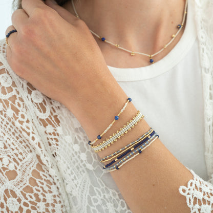 Warrior Lapis Lazuli Armband