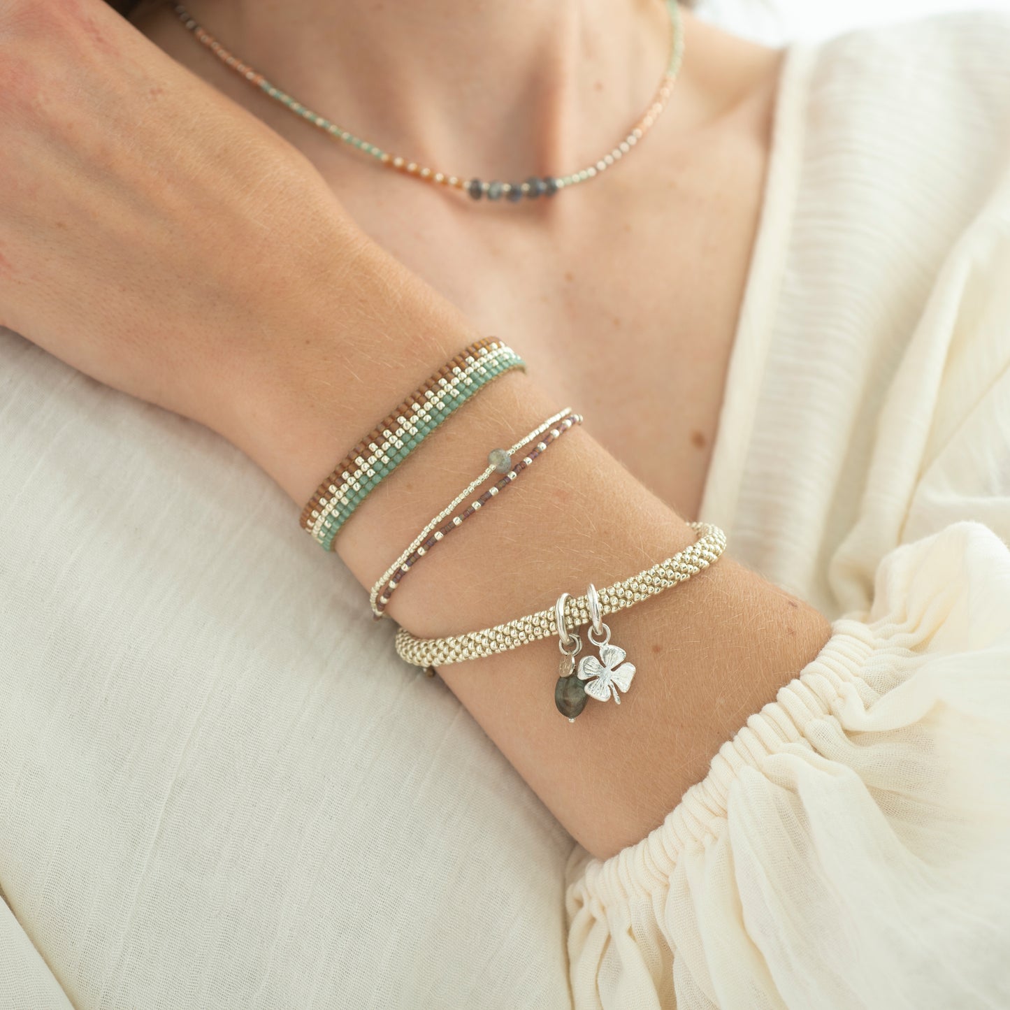 Friendship Labradorite Armband