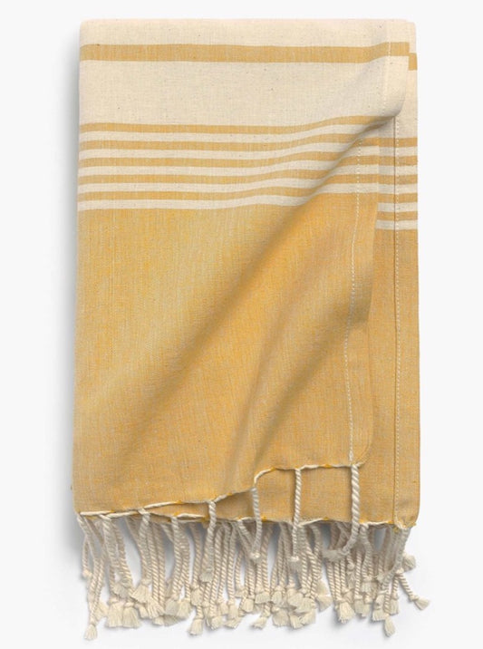 Badhanddoek Mosterd