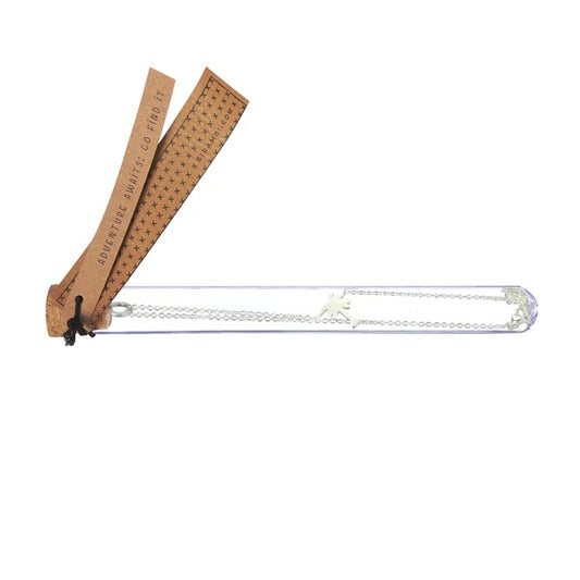 Palmboom Ketting Zilver