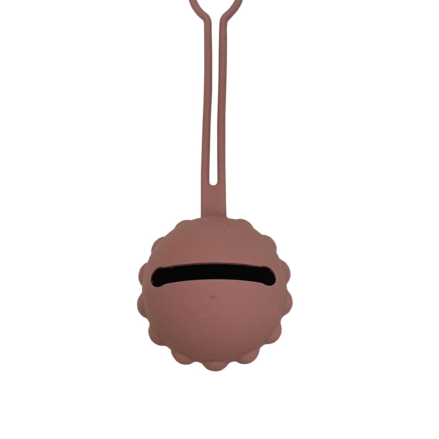Silicone pacifier holder Burlwood