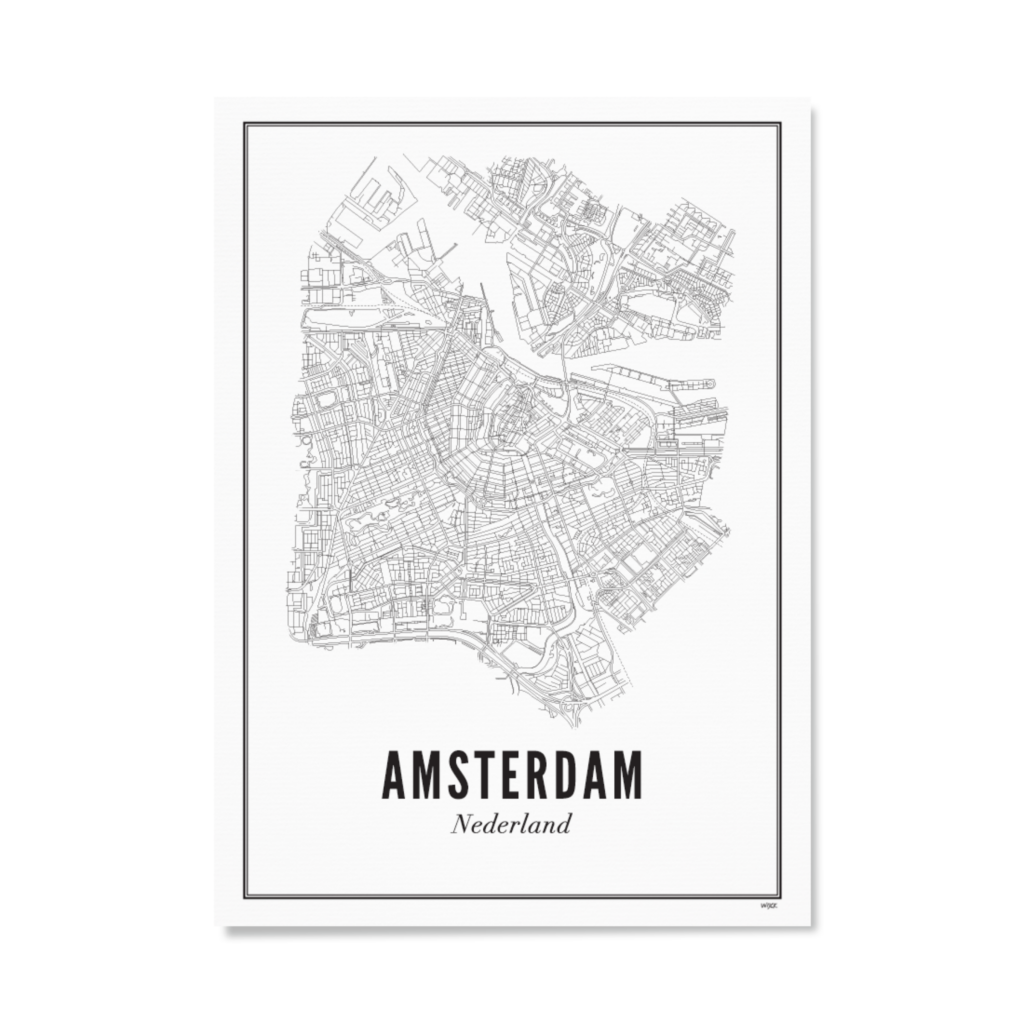 Amsterdam Stad Poster