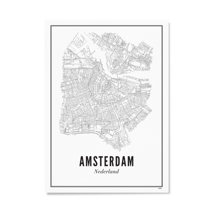 Amsterdam Stad Poster