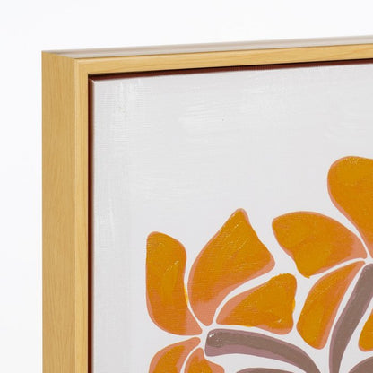 Wanddecoratie Canvas Roze