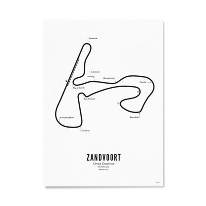 Circuit Zandvoort Poster