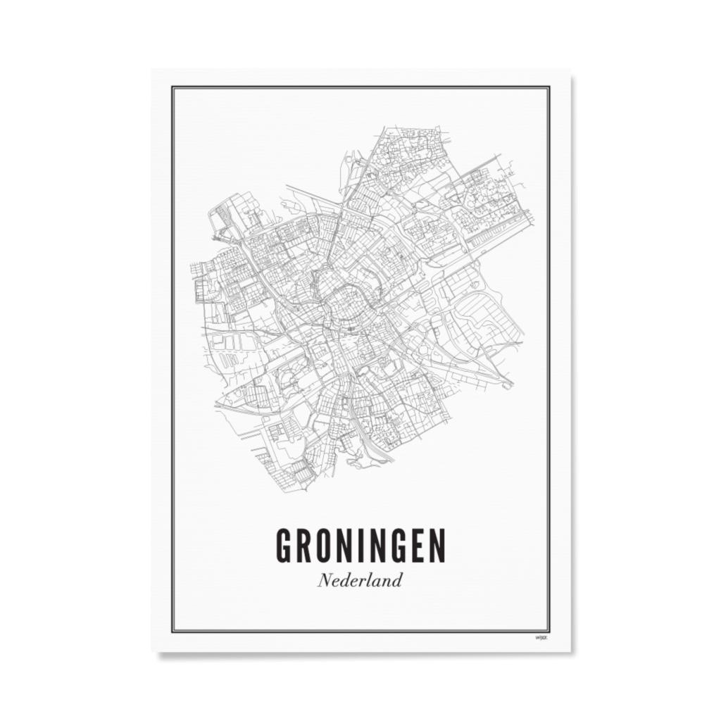 Groningen Stad Poster