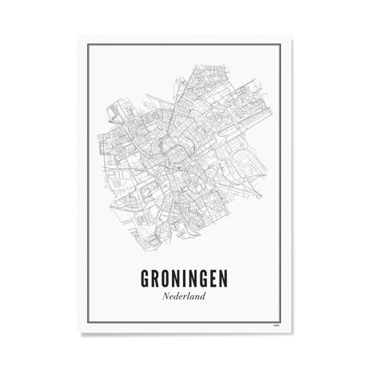 Groningen Stad Poster