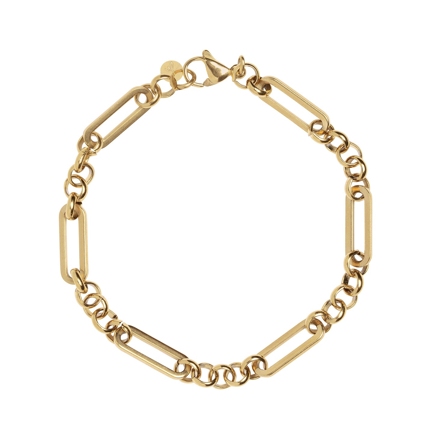 Jasseron Chain Armband Goud