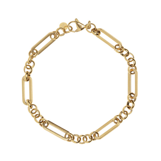 Jasseron Chain Armband Goud