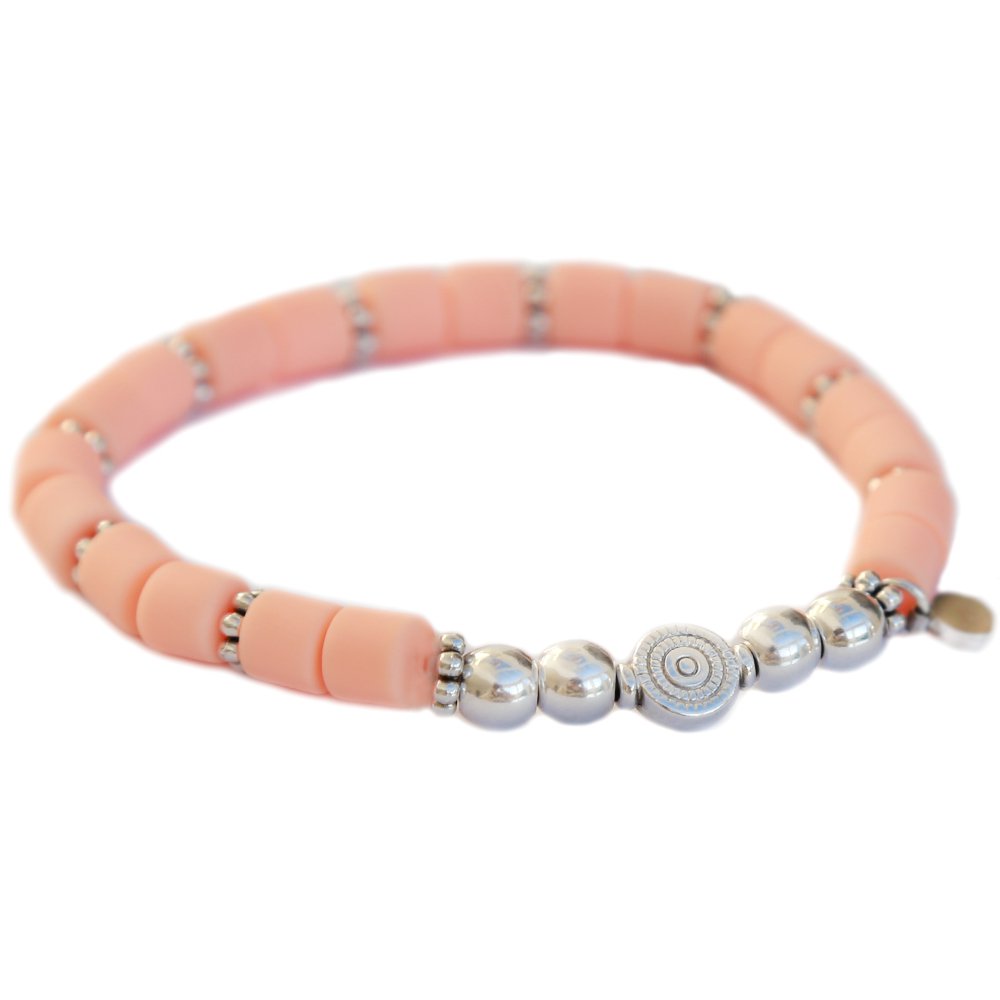 Kralen Armband Peach