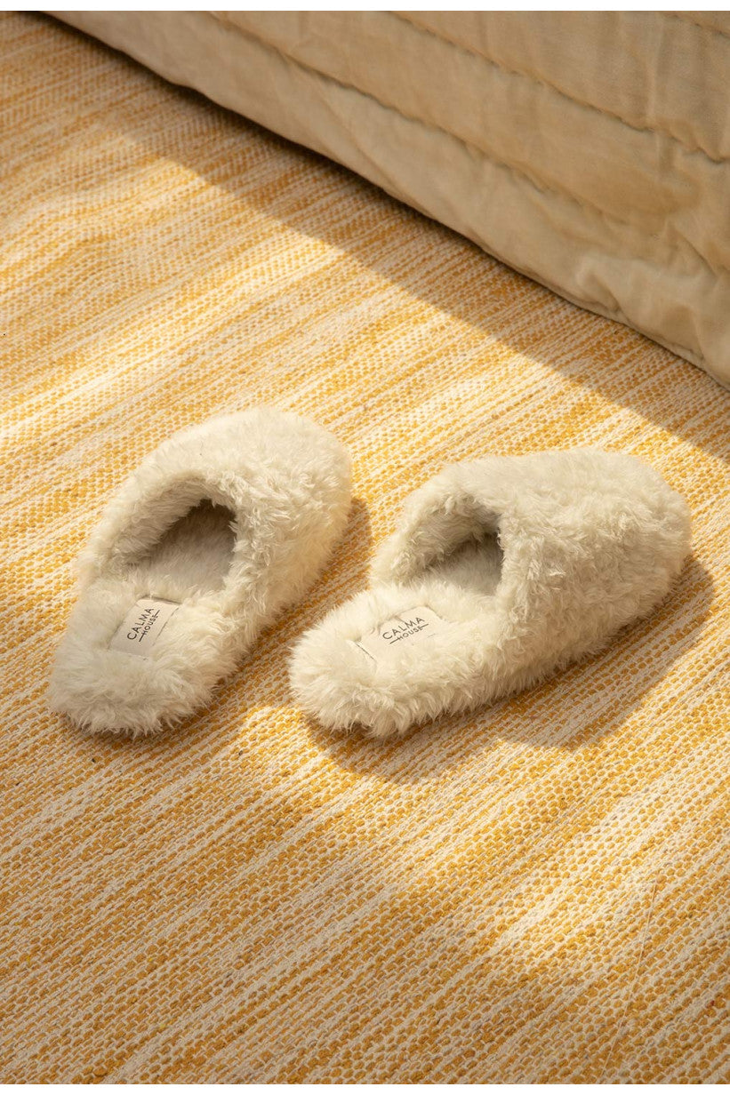 Slippers Teddy Ecru